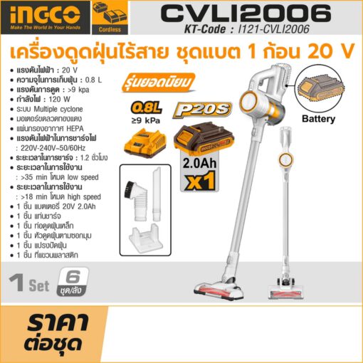 เครื่องดูดฝุ่นไร้สาย 120 วัตต์ - Image 3