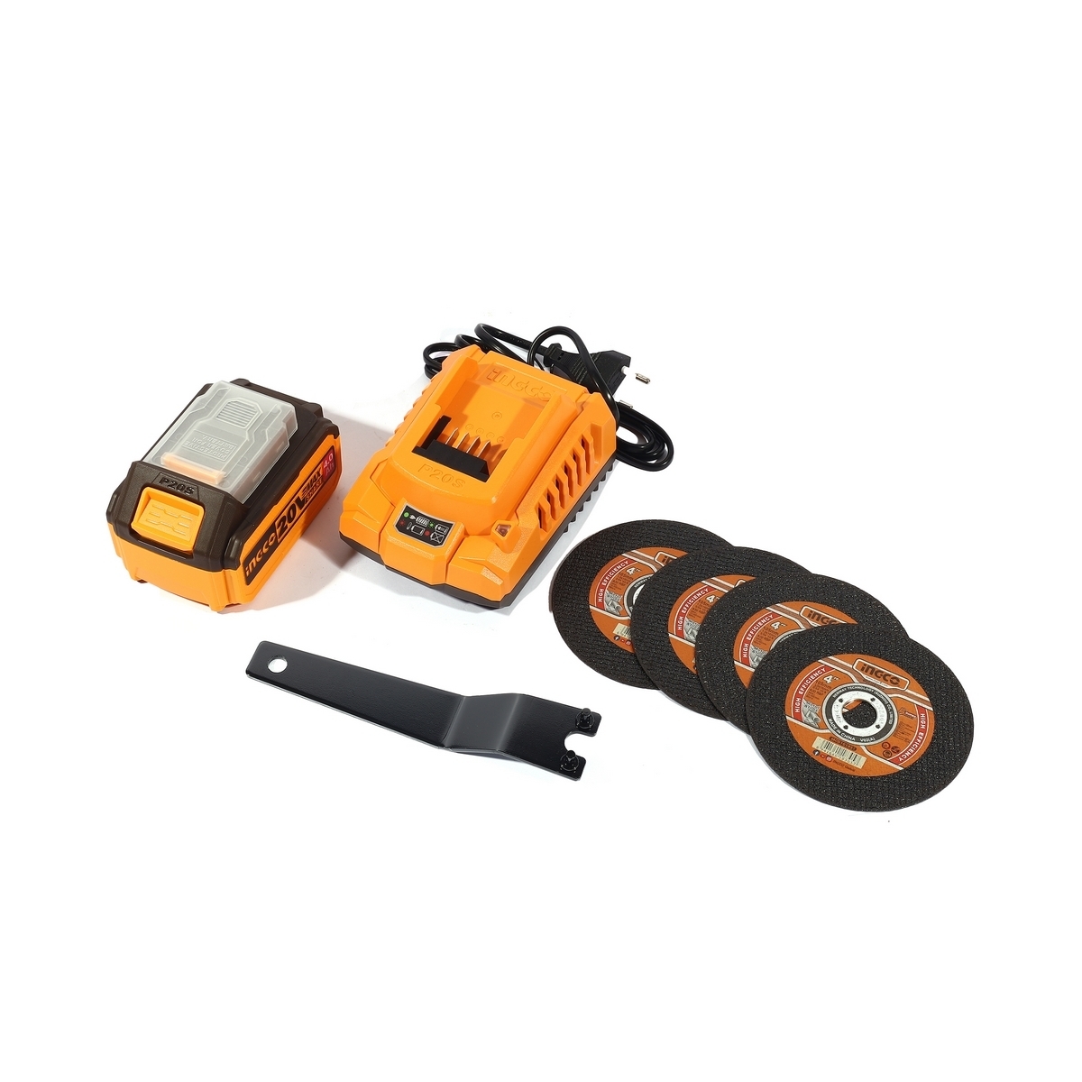 เครื่องเจียร์ไร้สาย 20 V 4 นิ้ว - Image 3